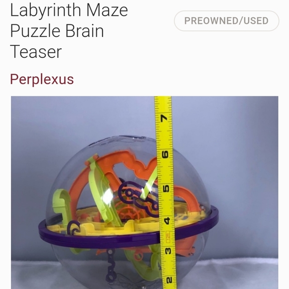 Perplexus labyrinth Epic 3D puzzle sphere - Picture 3 of 3